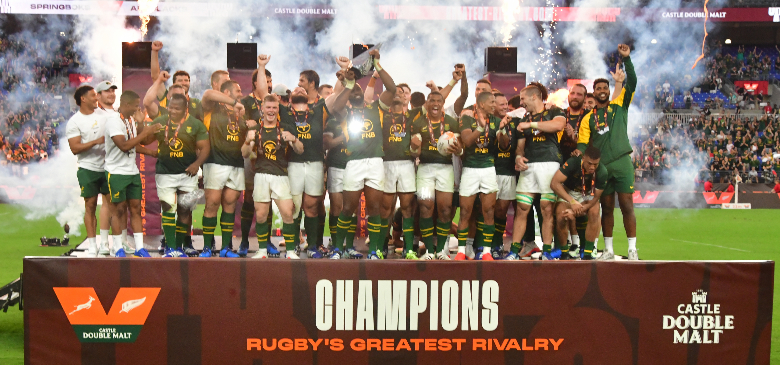 Castle Double Malt Rugby's Greatest Rivalry: South Africa v New Zealand